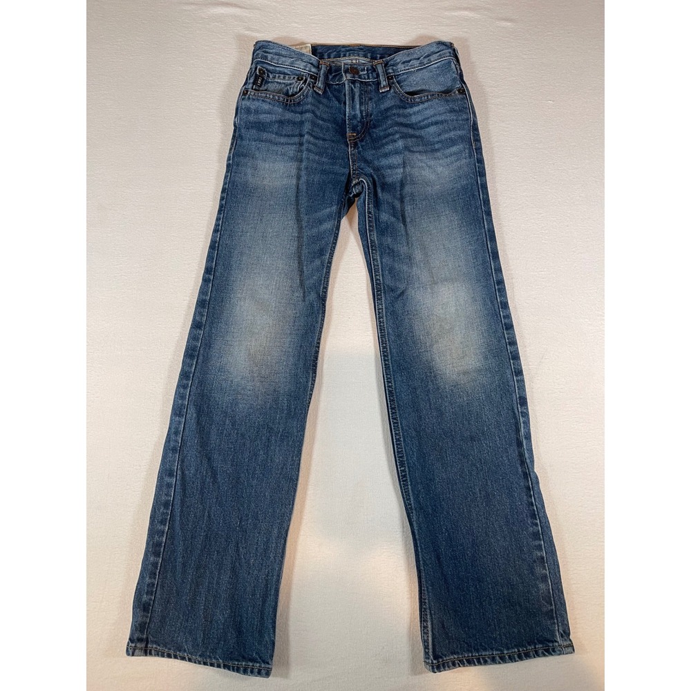 Abercrombie Kids The A&F Boot Jeans Medium Wash Blue Denim Size 12